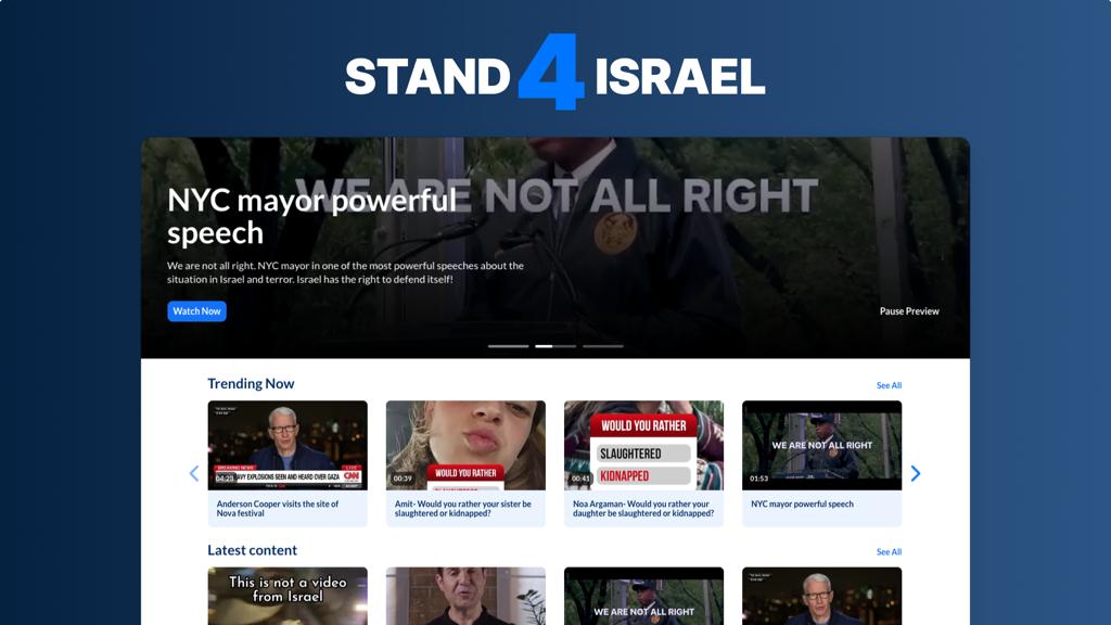Stand 4 Israel